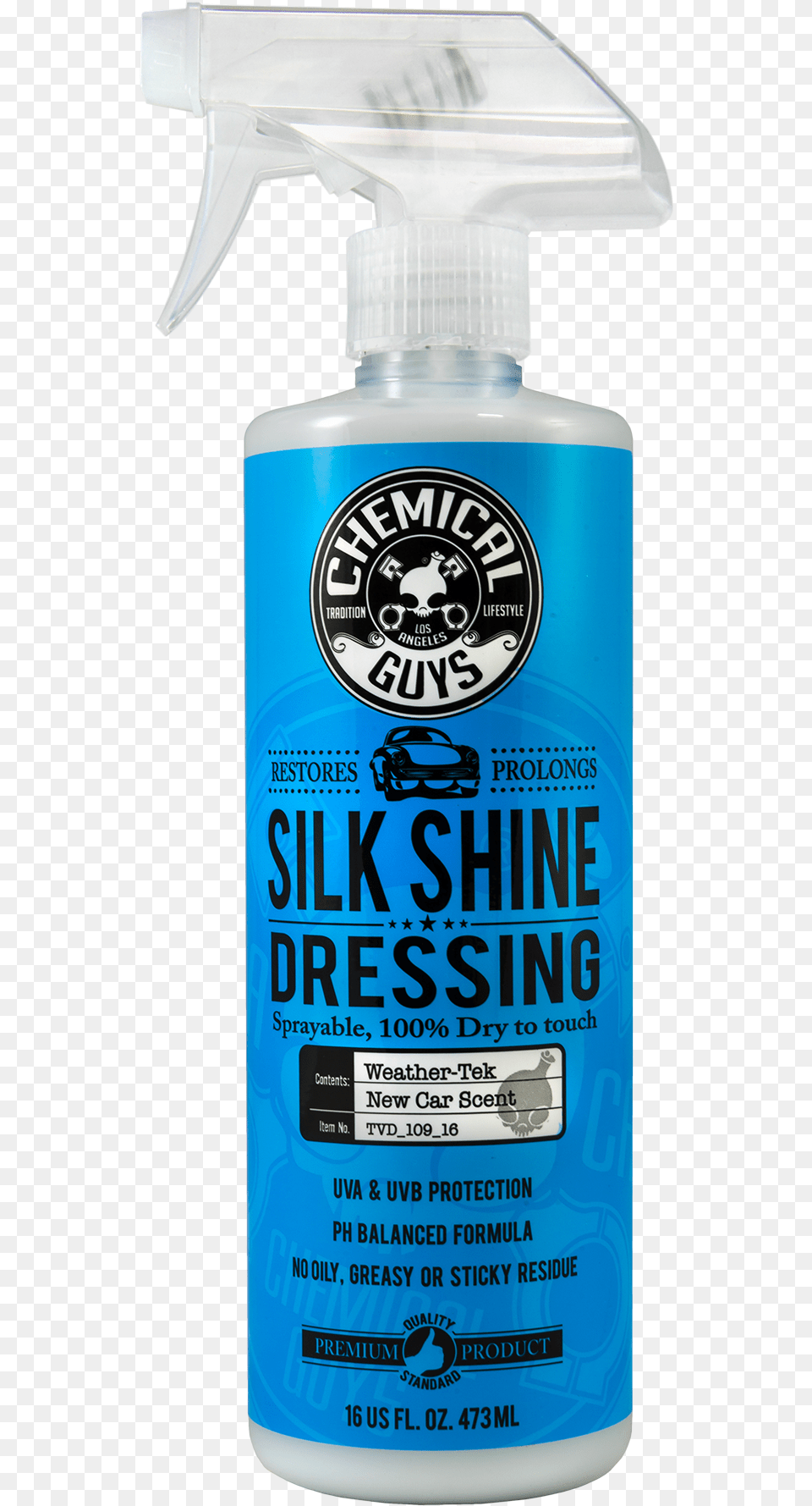 Silk Shine Vinyl Rubber Plastic Satin Protectant Chemical Guys Silk Shine Sprayable Dressing, Bottle, Tin, Car, Transportation Free Transparent Png