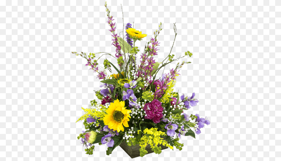 Silk Wildflower Burst Us Retail Flowers Flowers Bouquet, Flower, Flower Arrangement, Flower Bouquet, Plant Free Transparent Png