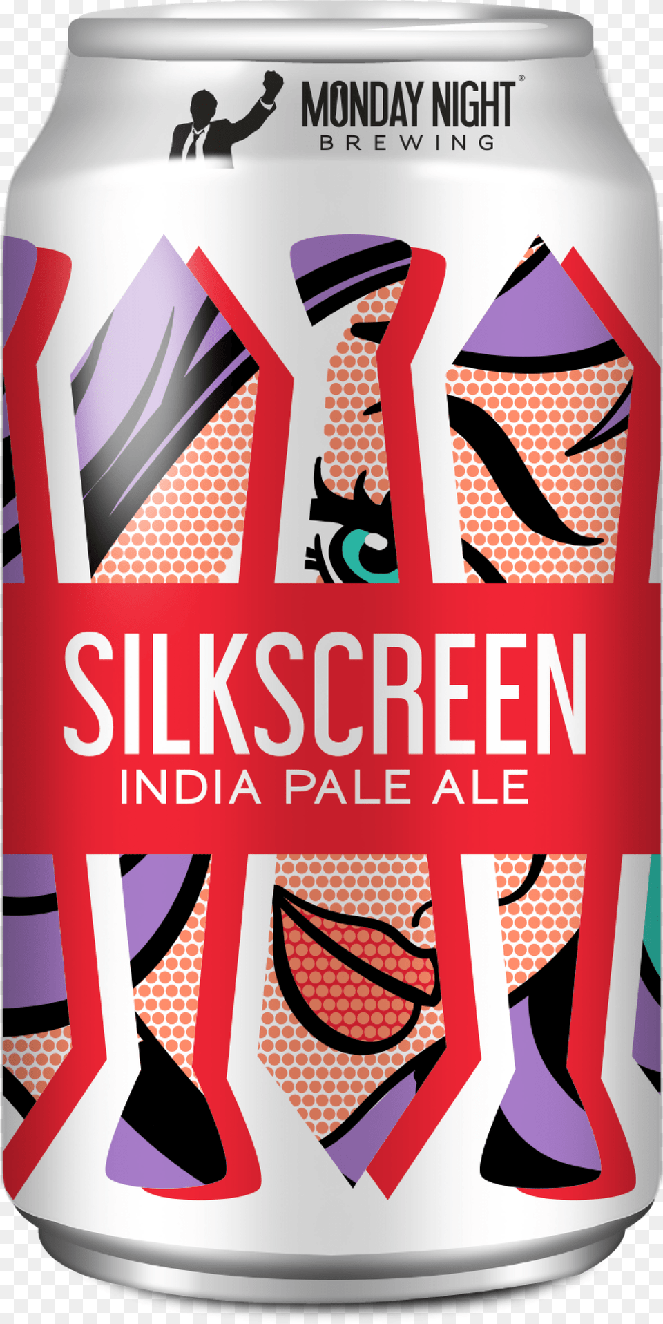 Silkscreen Can Monday Night Brewing Silkscreen Ipa, Person, Tin Free Transparent Png