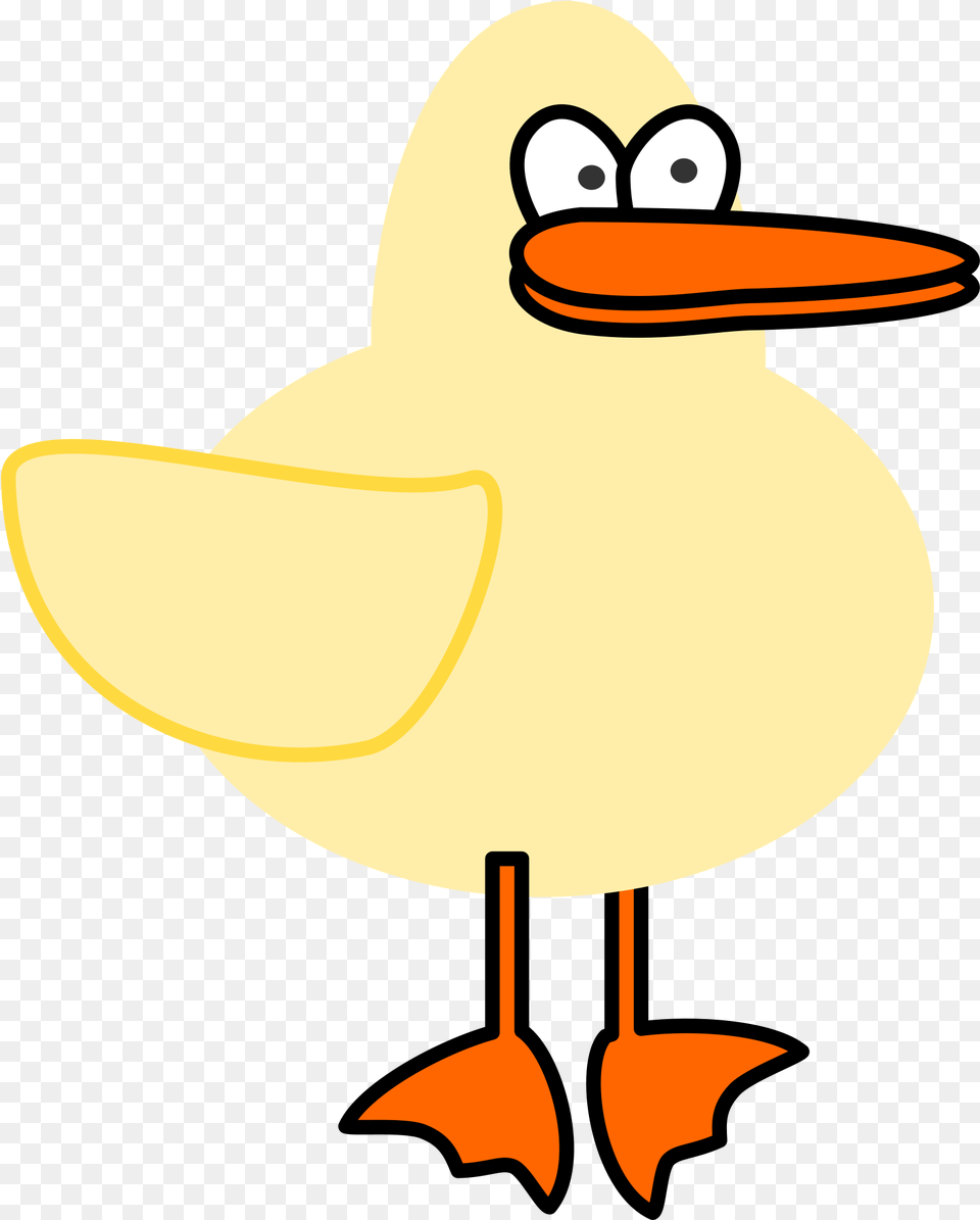 Silly Duck Clip Arts Duck Saying Quack, Animal, Beak, Bird, Waterfowl Free Png