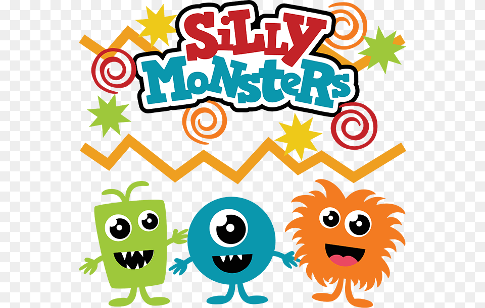 Silly Monster Clip Art Birthday Silly Monster Svg, Sticker, Face, Head, Person Png