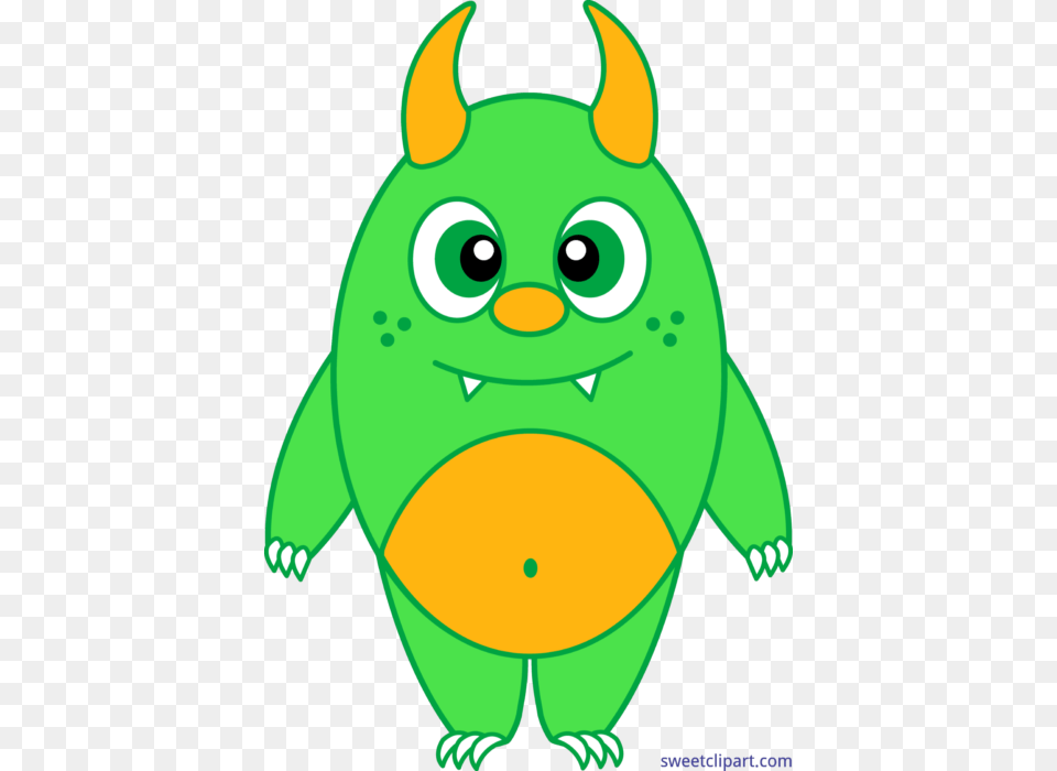 Silly Monster Green Clip Art, Animal, Bear, Mammal, Wildlife Png Image