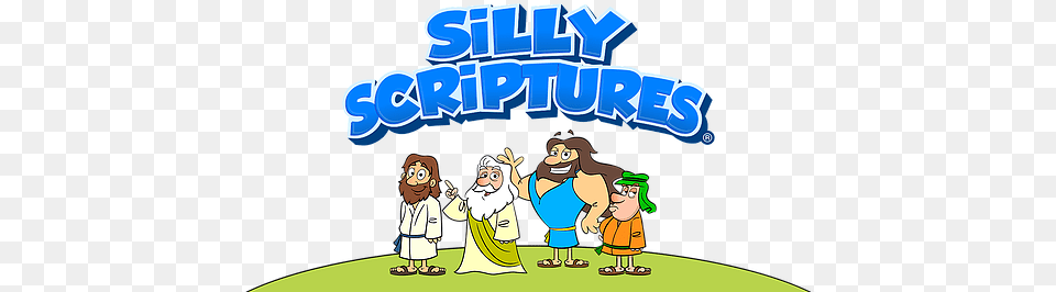 Silly Scriptures Bible Cartoon Videos Cartoon, Book, Comics, Publication, Baby Free Png Download