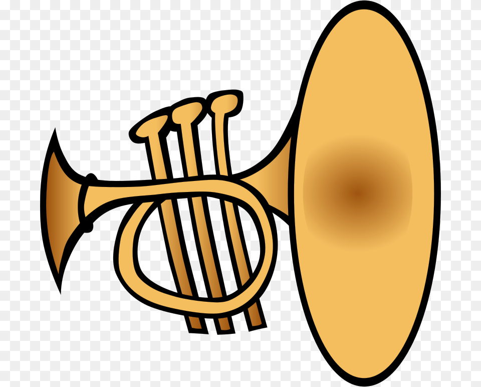 Silly Trumpet, Musical Instrument, Brass Section, Horn, Flugelhorn Png