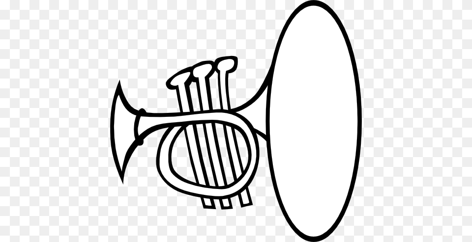 Silly Trumpet Clipart, Musical Instrument, Brass Section, Horn, Smoke Pipe Png