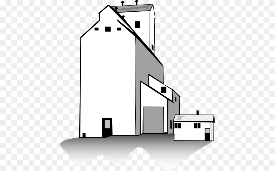 Silo Clipart, Outdoors, Nature, Countryside, Rural Png Image