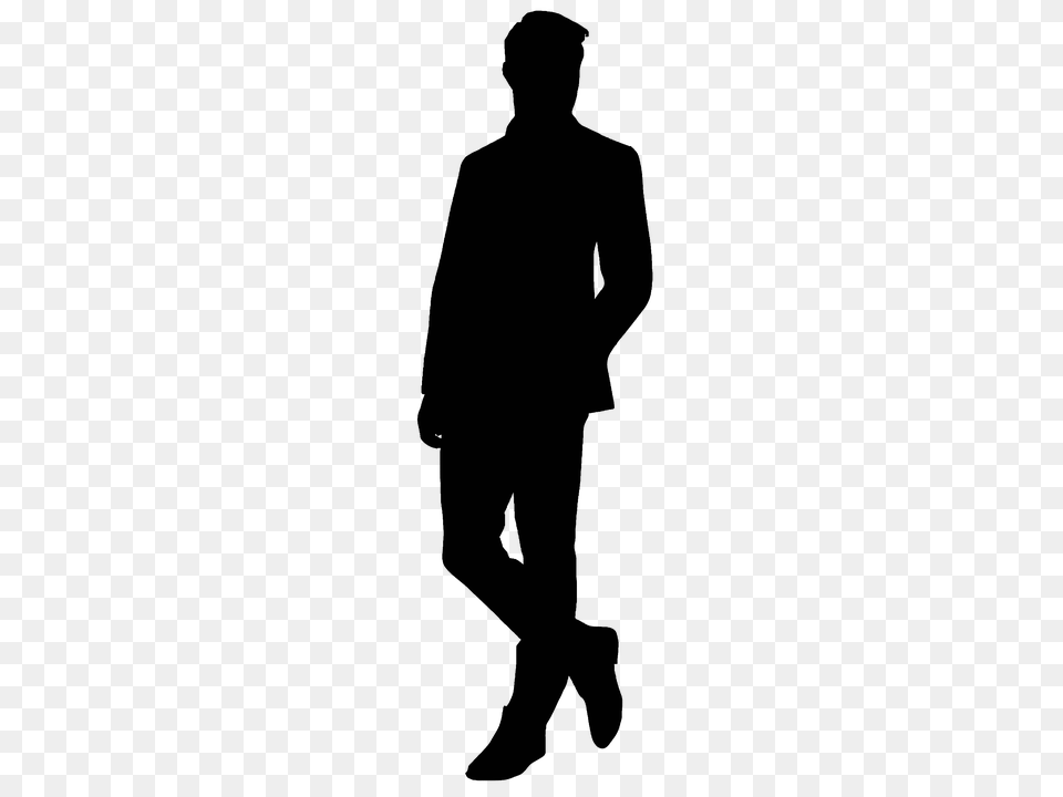 Silueta De Hombre Image, Silhouette, Person, Walking, Clothing Png