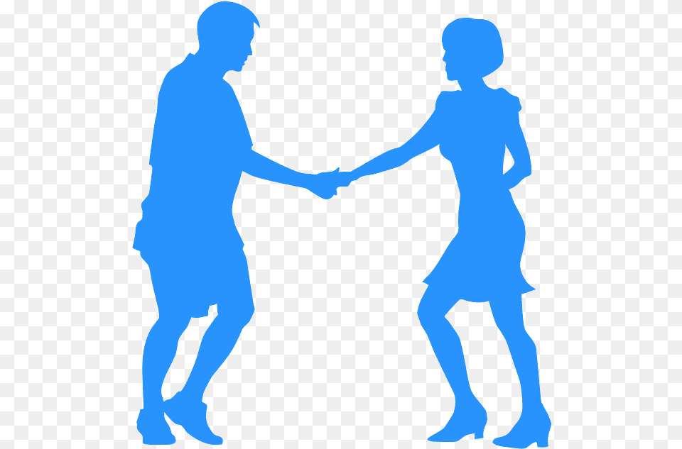 Silueta Pareja Bailando, Body Part, Hand, Person, Holding Hands Png