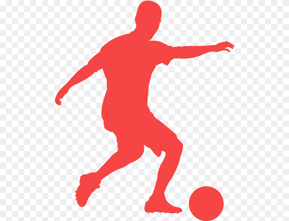 Siluetas De Jugador De Futbol Para Imprimir, Person, Ball, Handball, Sport Free Transparent Png