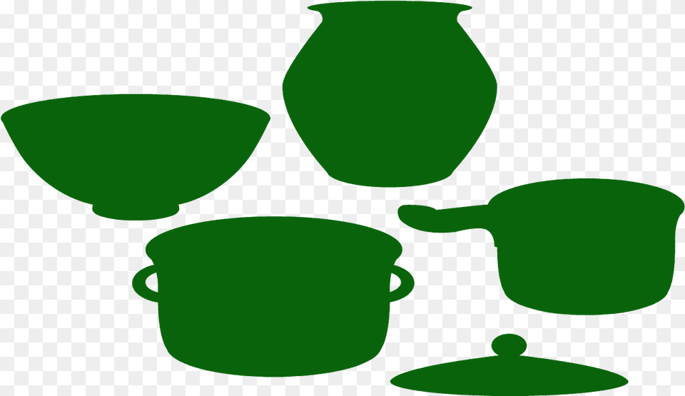 Siluetas De Utensilios De De Cocina, Jar, Pottery, Bowl Png Image