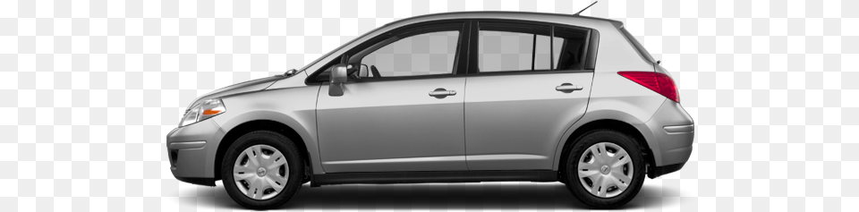 Silver 2012 Nissan Versa Hatchback, Alloy Wheel, Vehicle, Transportation, Tire Free Png Download