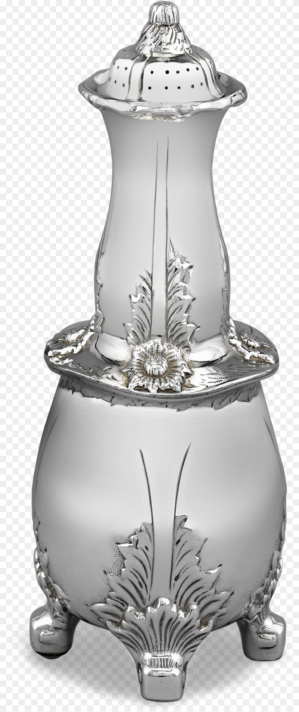 Silver, Art, Jar, Porcelain, Pottery Png Image