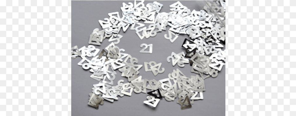 Silver, Paper, Confetti, Aluminium Free Png