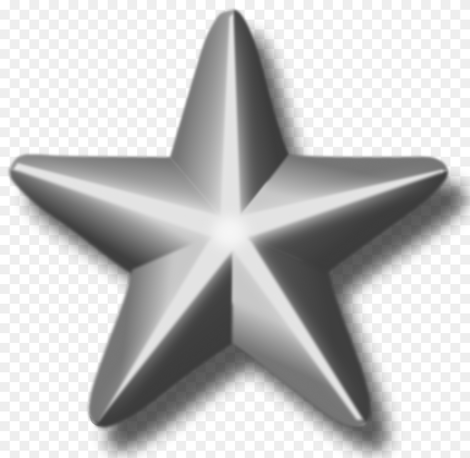 Silver, Star Symbol, Symbol, Rocket, Weapon Png