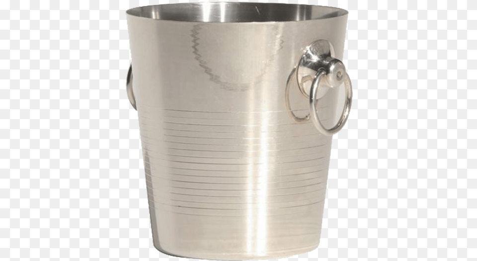 Silver, Bucket, Bottle, Shaker Png Image