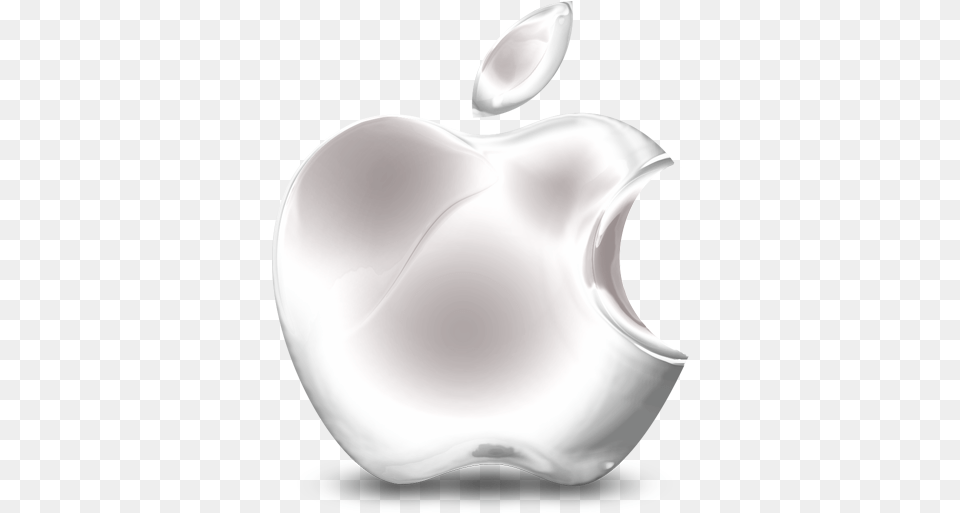 Silver 512 Icon As And Ico Easy Apple 3d Icon, Art, Porcelain, Pottery, Accessories Free Png Download