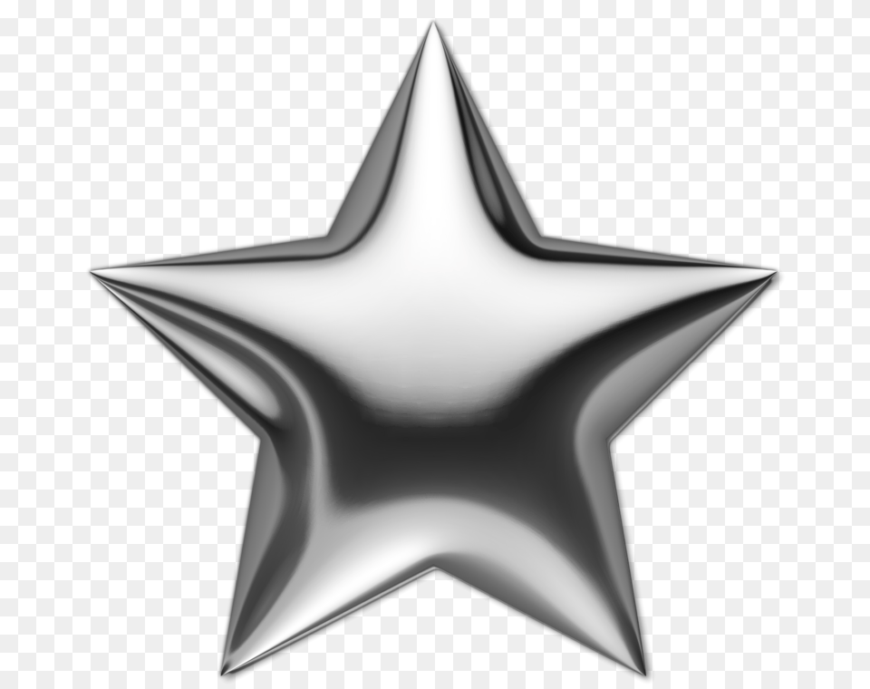 Silver, Star Symbol, Symbol Free Transparent Png