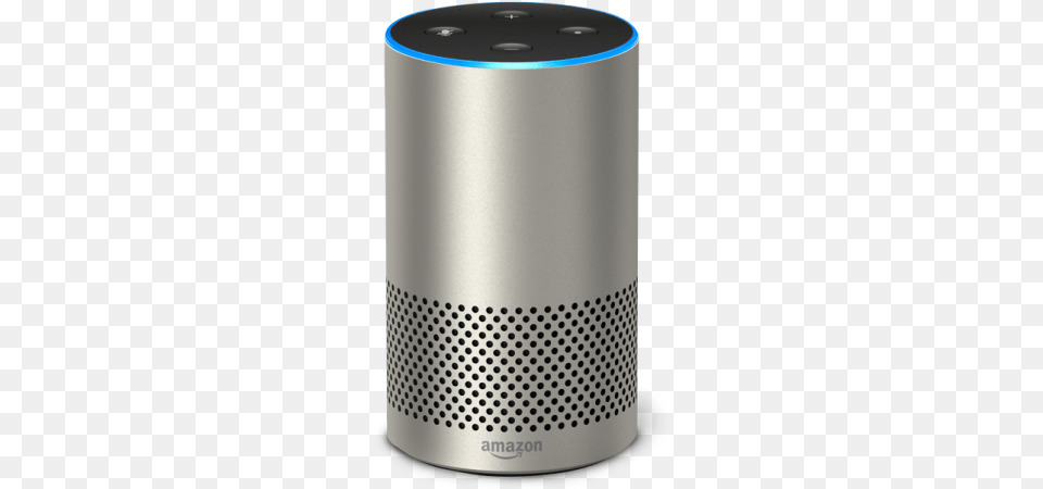 Silver Amazon Echo Amazon Echo Walnut Finish, Electronics, Speaker, Mailbox Png