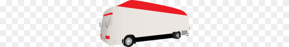 Silver And Red Rv Clip Art, Moving Van, Transportation, Van, Vehicle Free Png Download