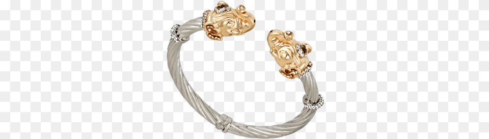 Silver Bangle With Elephant Head Solid, Accessories, Bracelet, Jewelry Png