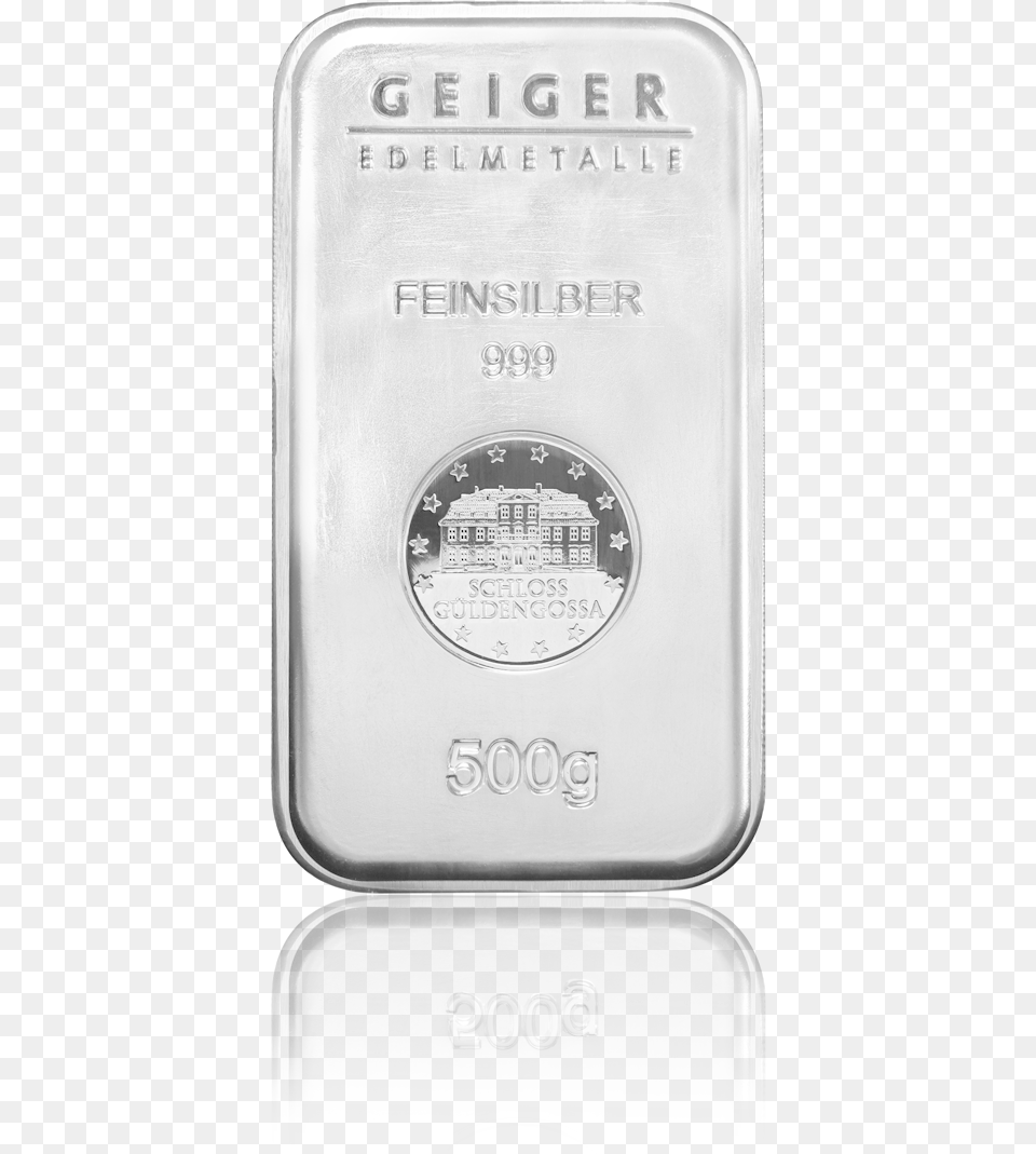 Silver Bar Security Line 500 G Silver, Platinum Free Transparent Png