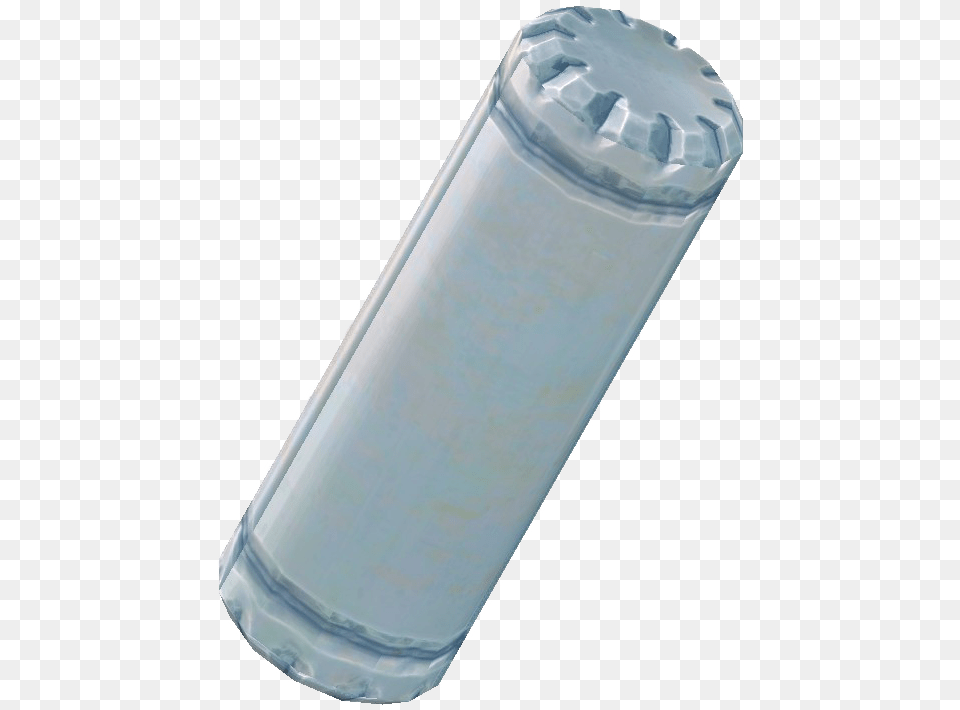 Silver Bar Water Bottle, Cylinder, Ammunition, Grenade, Weapon Free Transparent Png