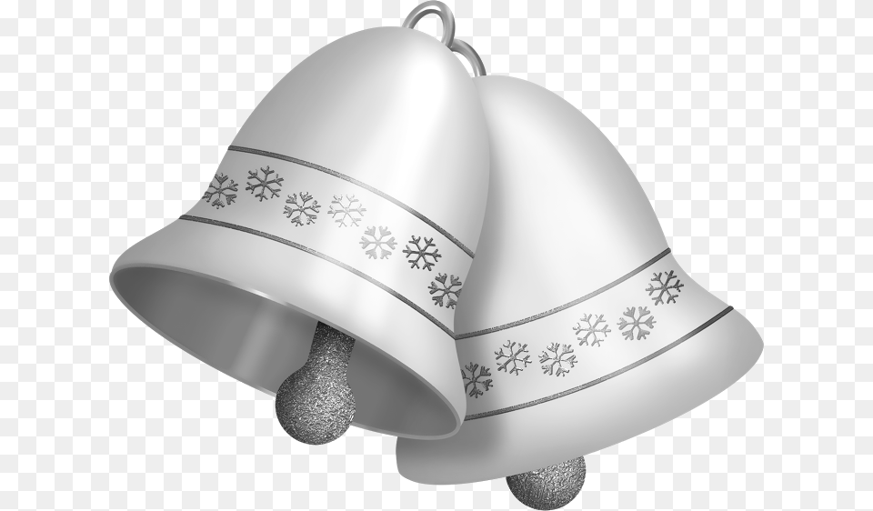 Silver Bells Christmas Bells Christmas Clipart Clip Art, Clothing, Hardhat, Helmet, Bell Free Png Download