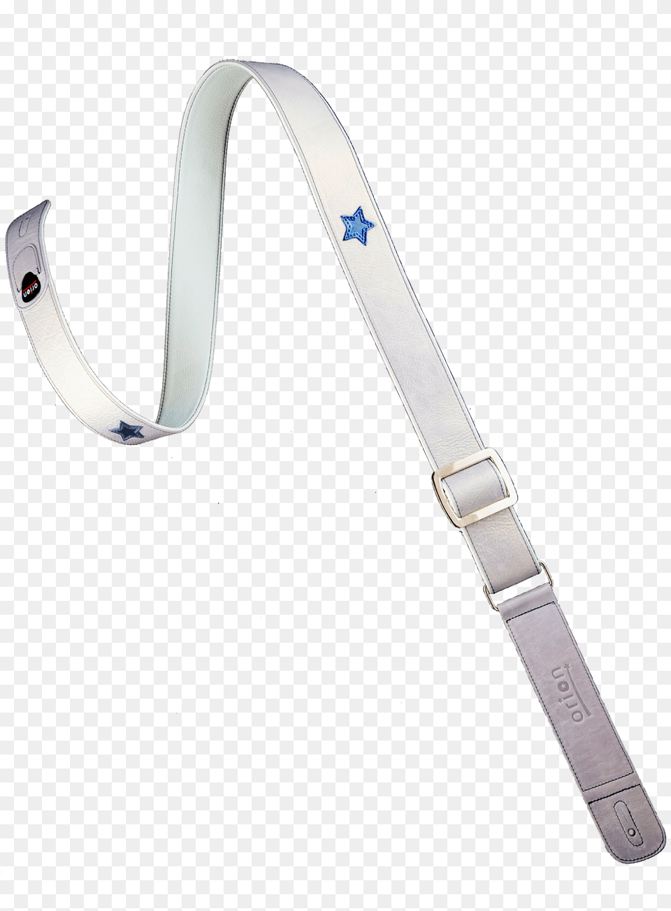 Silver Blue Leather Guitar Strap Silver Leather Guitar Strap, Accessories, Belt, Blade, Dagger Png