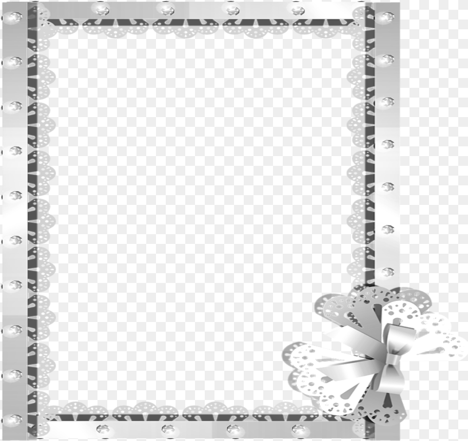 Silver Border, Envelope, Greeting Card, Mail, Blackboard Free Png Download