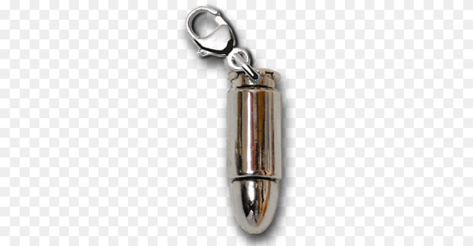 Silver Bullet Keychain, Ammunition, Weapon, Bottle, Shaker Free Transparent Png