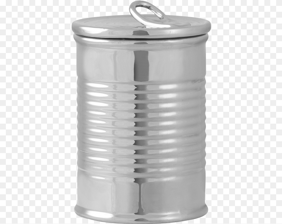 Silver Can Plastic, Tin, Aluminium, Mailbox, Canned Goods Free Png Download