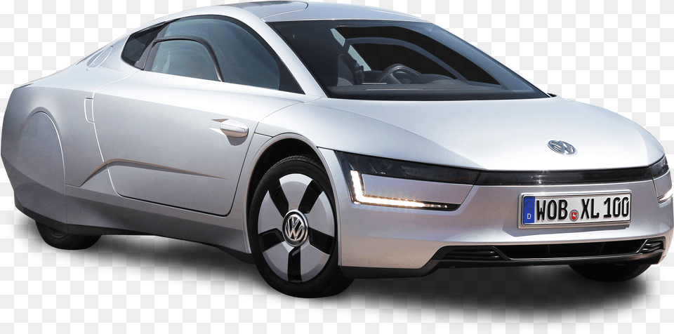 Silver Car Clipart Svg Royalty Library Silver Volkswagen Xl1, Sedan, Vehicle, Coupe, Transportation Free Png Download