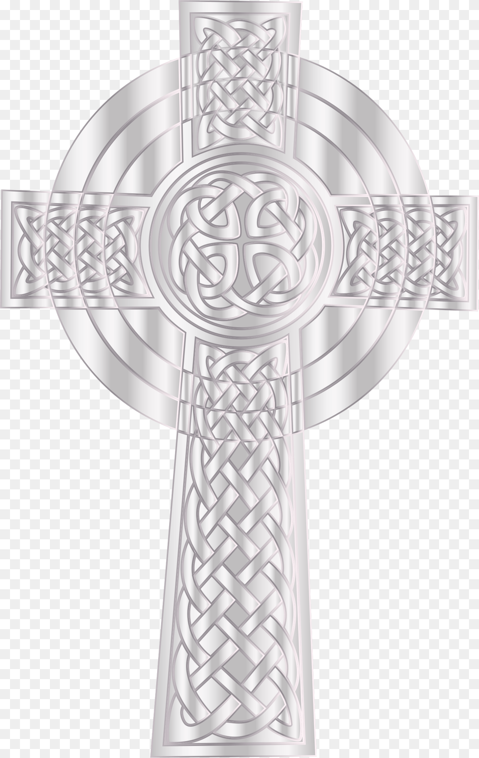 Silver Celtic Cross 2 Clip Arts Silver Cross, Symbol Free Png