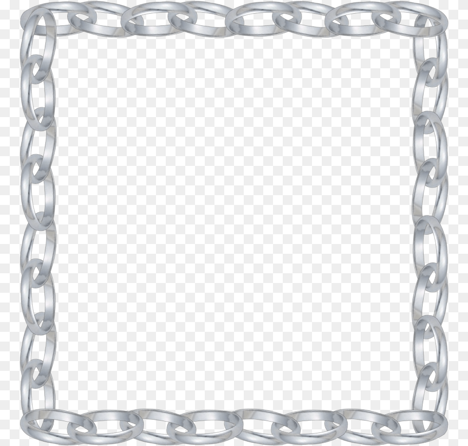 Silver Chain Border, Accessories, Jewelry, Necklace Free Png Download