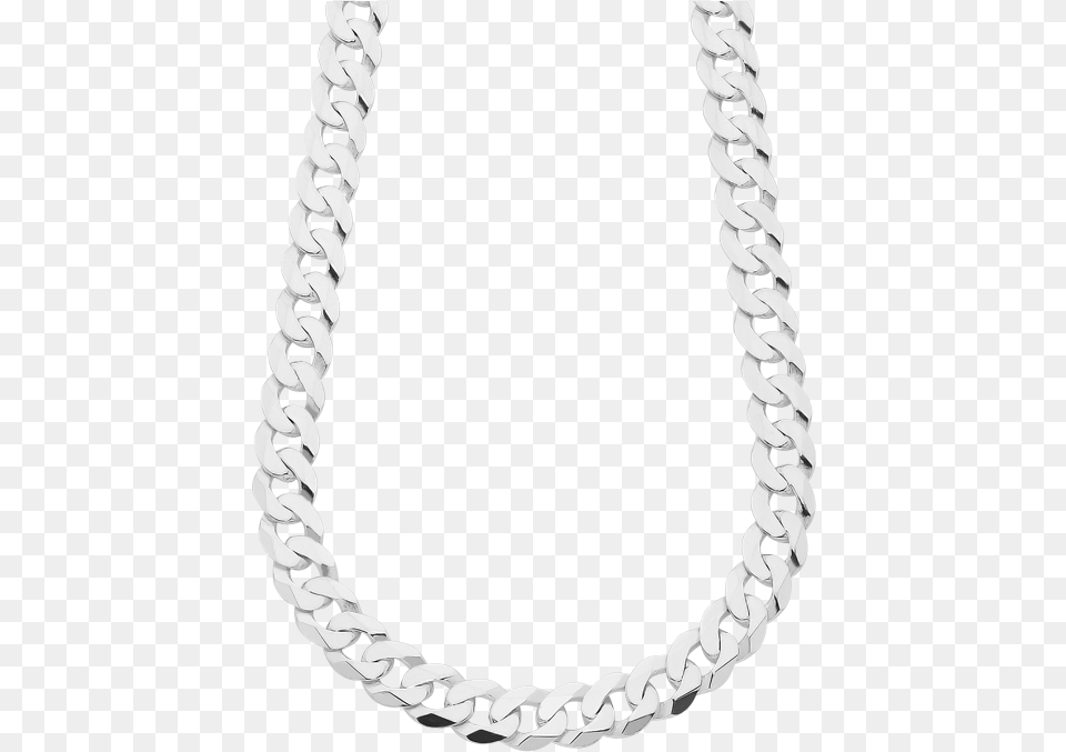 Silver Chain Transparent Mens Silver Chain, Accessories, Jewelry, Necklace Free Png Download