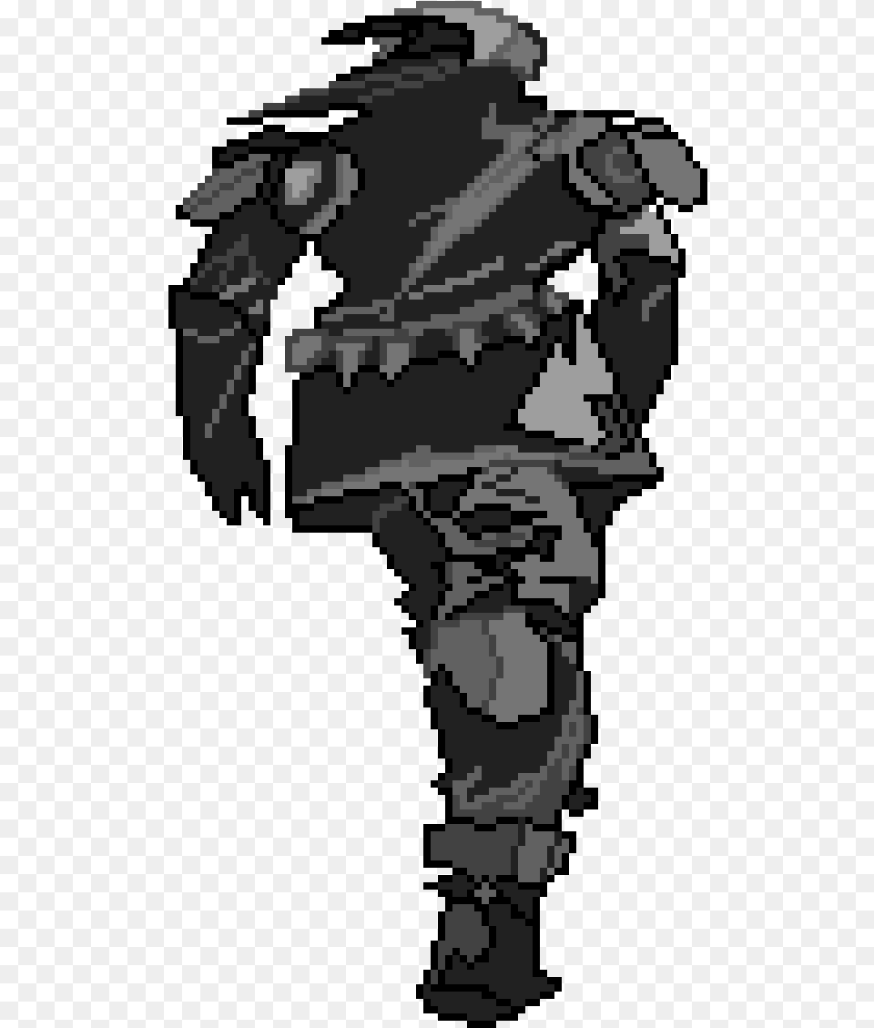 Silver Chariot Requiem Pixel Art, Armor Png