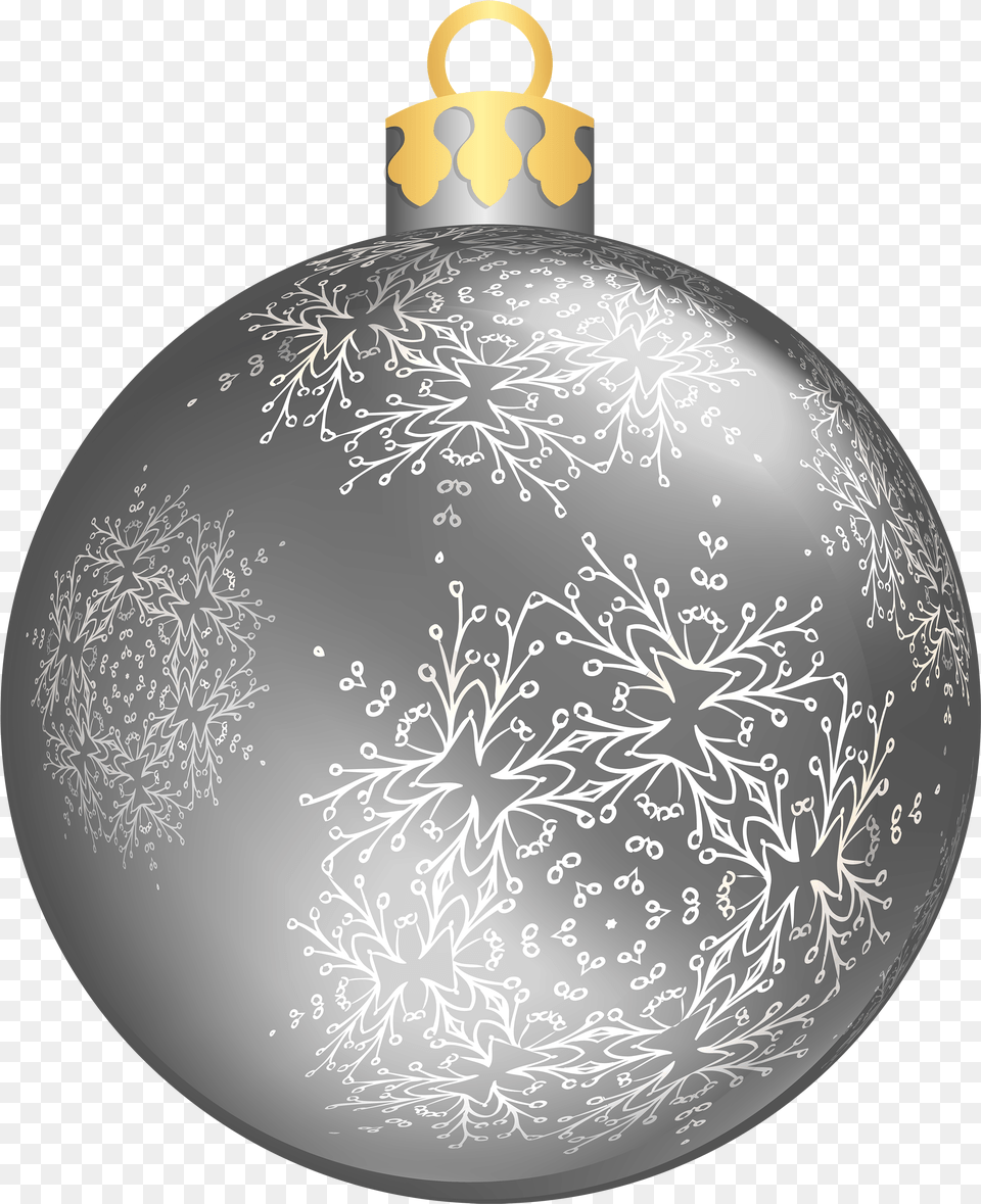 Silver Christmas Ball, Accessories, Lighting, Birthday Cake, Cake Free Png Download