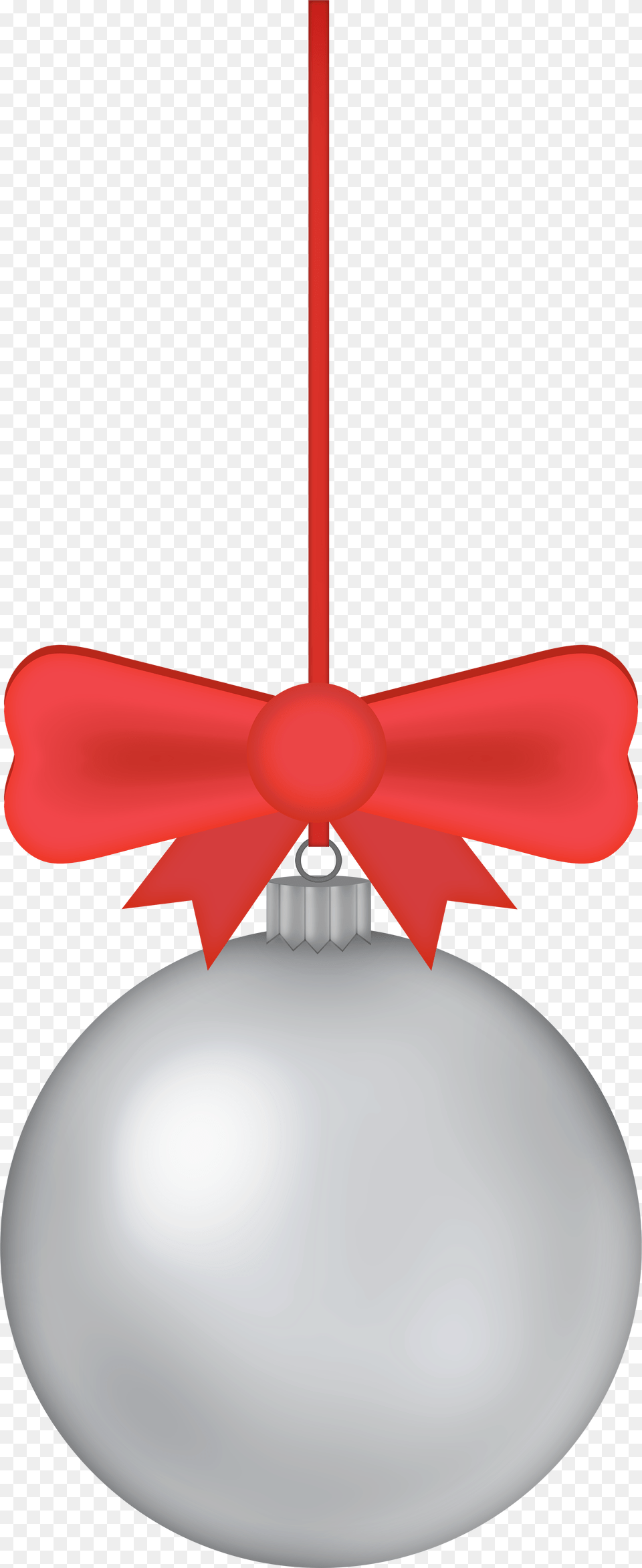 Silver Christmas Ball Clip Art Christmas Ball Silver, Lamp, Appliance, Ceiling Fan, Device Free Transparent Png