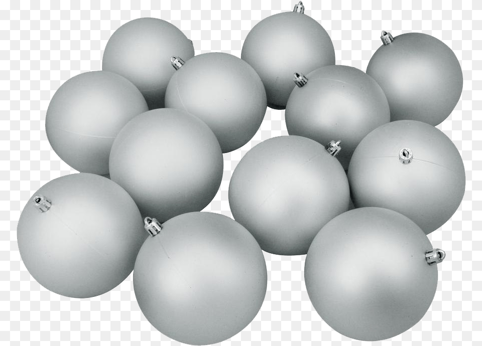 Silver Christmas Ball Picture Sphere, Egg, Food, Balloon, Accessories Free Transparent Png