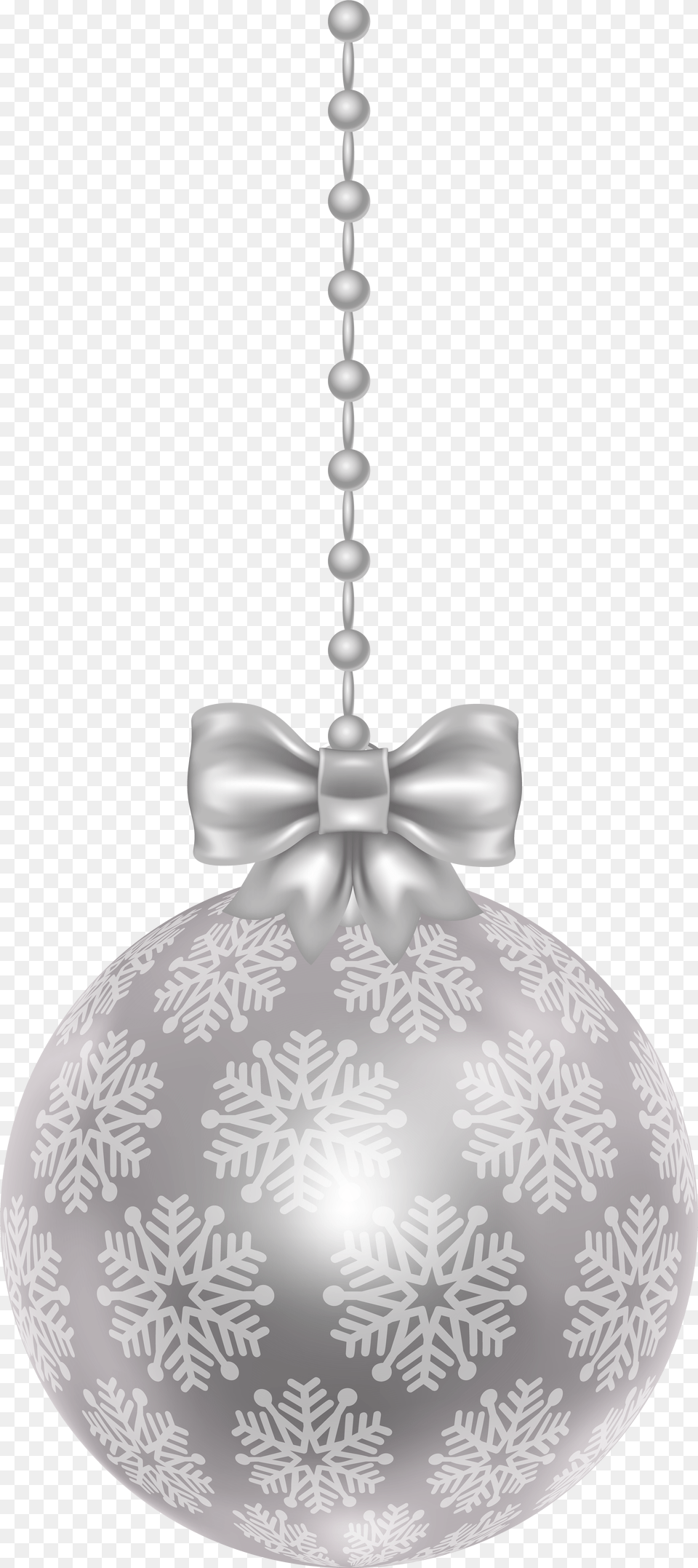 Silver Christmas Ball Transparent Silver Christmas Ball, Accessories, Lamp, Chandelier Png