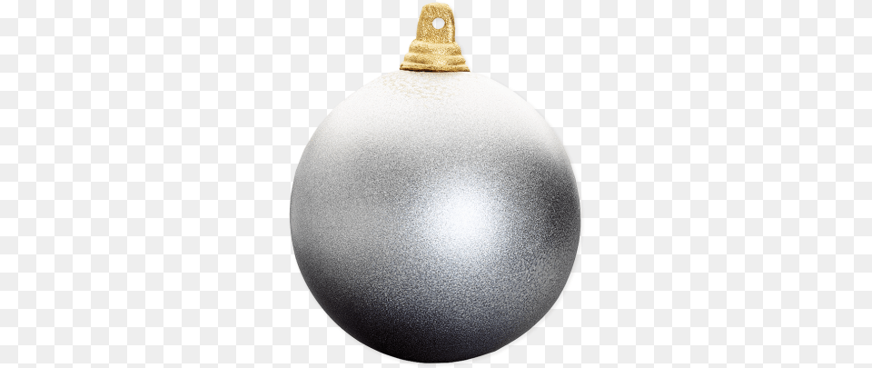 Silver Christmas Ornament, Accessories, Lighting, Sphere, Astronomy Free Png Download