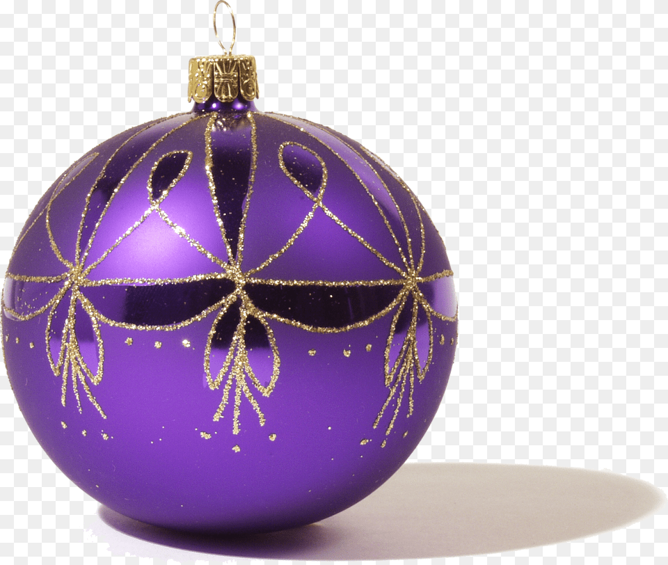 Silver Christmas Ornament Purple Christmas Decorations, Accessories Free Transparent Png
