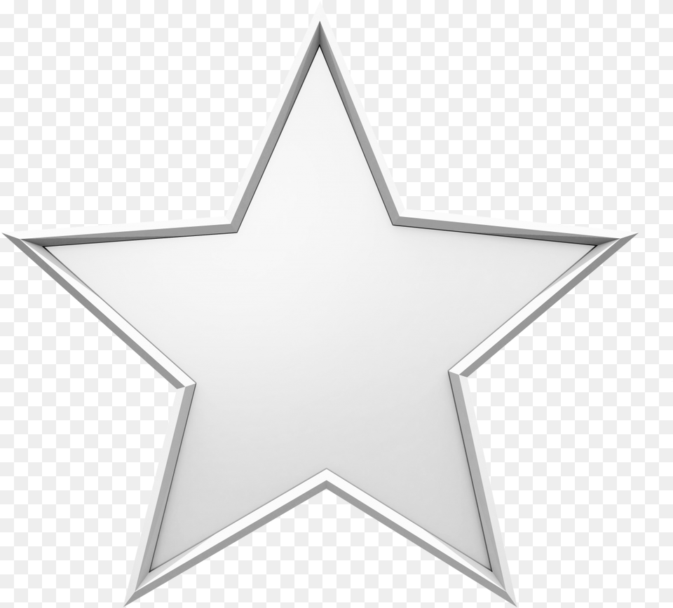 Silver Christmas Star Image Vector White Star, Star Symbol, Symbol Free Transparent Png