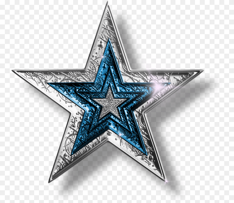 Silver Christmas Stars, Star Symbol, Symbol, Cross Png Image