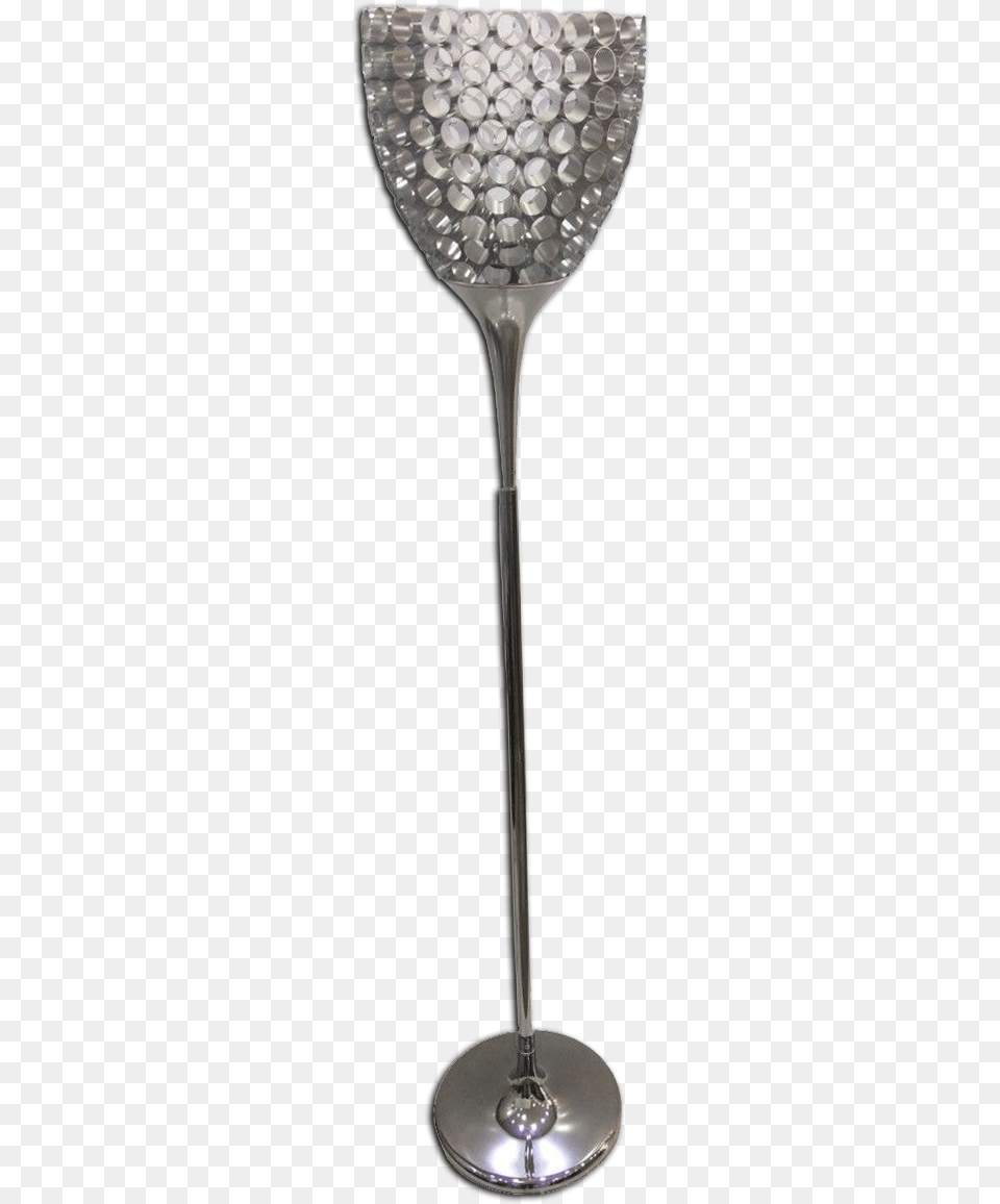 Silver Chrome Hollow Circle Long Floor Lamp F372s Wine Glass, Goblet, Alcohol, Liquor, Wine Glass Free Transparent Png