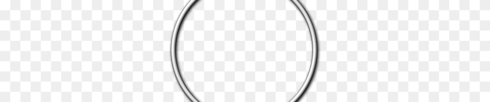 Silver Circle Image, Oval Free Png