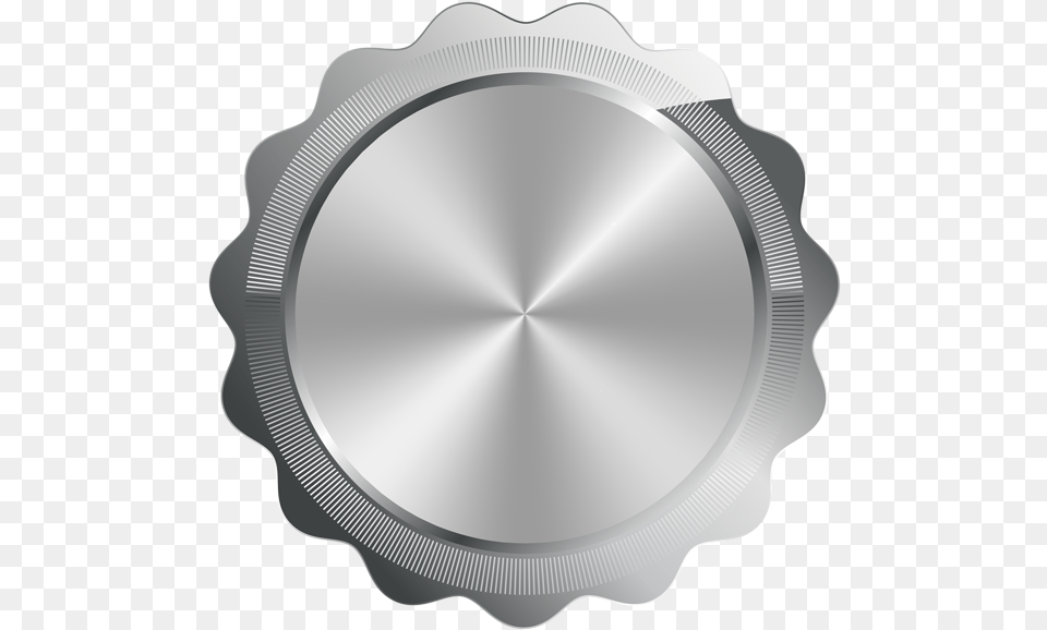 Silver Circle Transparent Clipart Silver, Aluminium, Steel Png Image