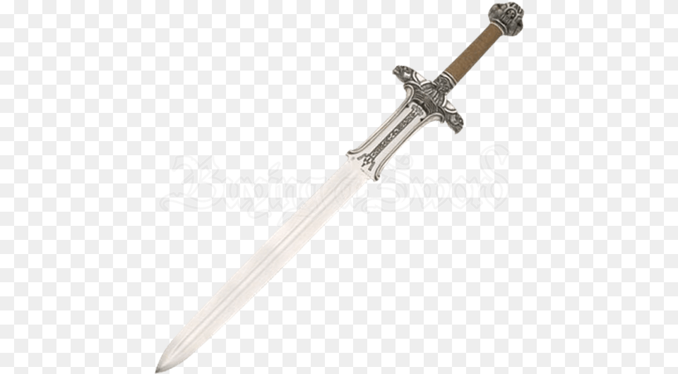 Silver Conan The Barbarian Atlantean Sword By Marto Conan The Barbarian Sword, Weapon, Blade, Dagger, Knife Free Png