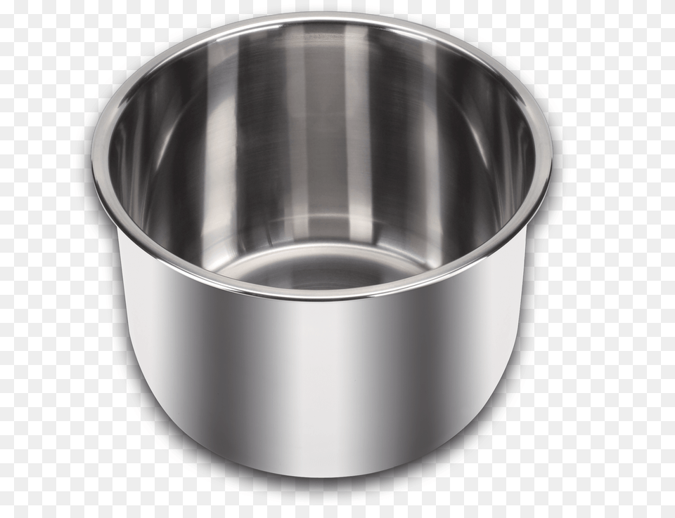 Silver Cooking Pot, Bowl, Mixing Bowl Free Transparent Png