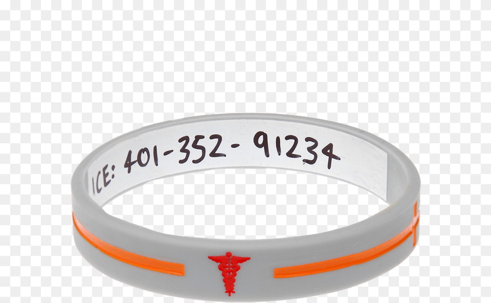 Silver Cross Write On Medical Id Bracelet Bangle, Accessories, Jewelry, Tape Free Png